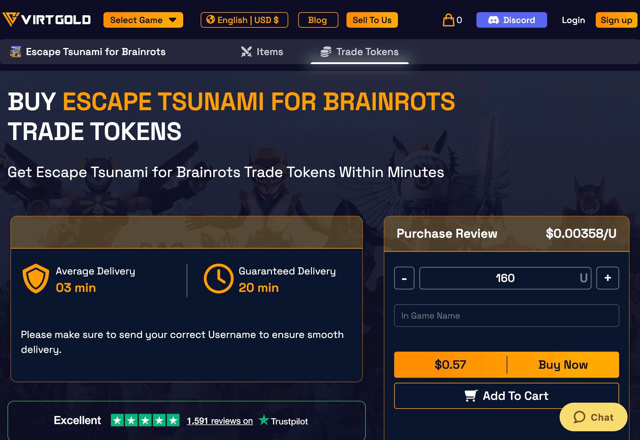 VirtGold Gold Marketplace